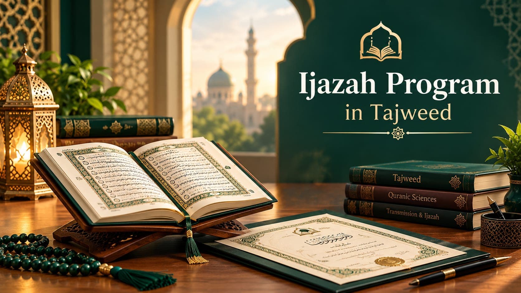 Ijazah Program in Tajweed course