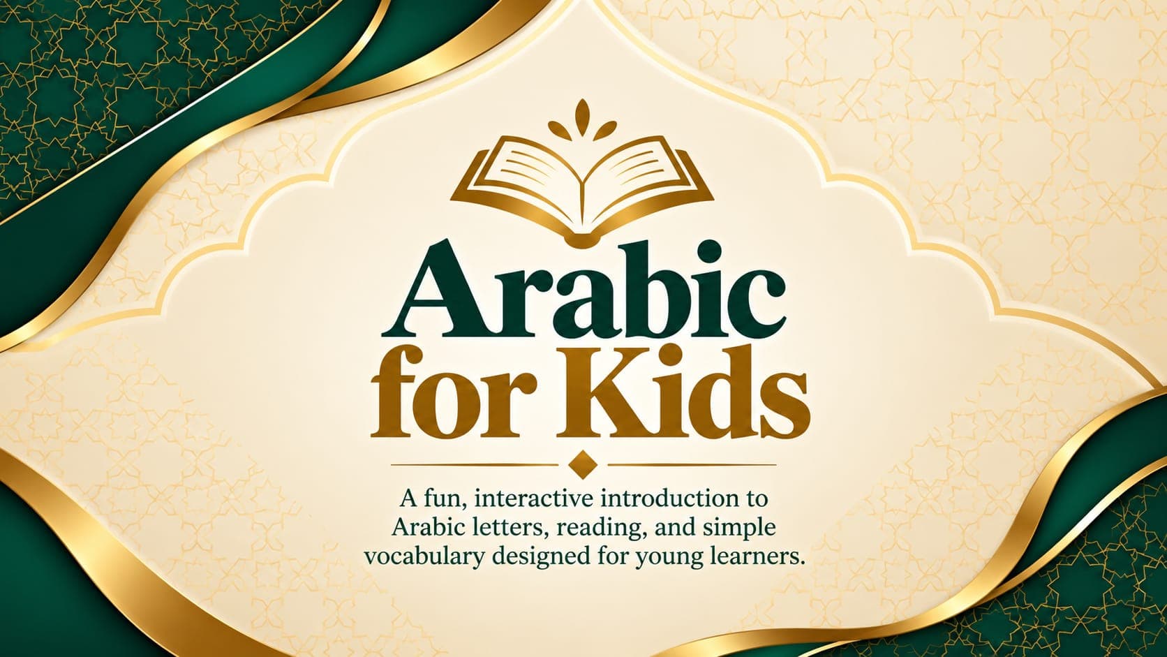 Arabic Classes for Kids course
